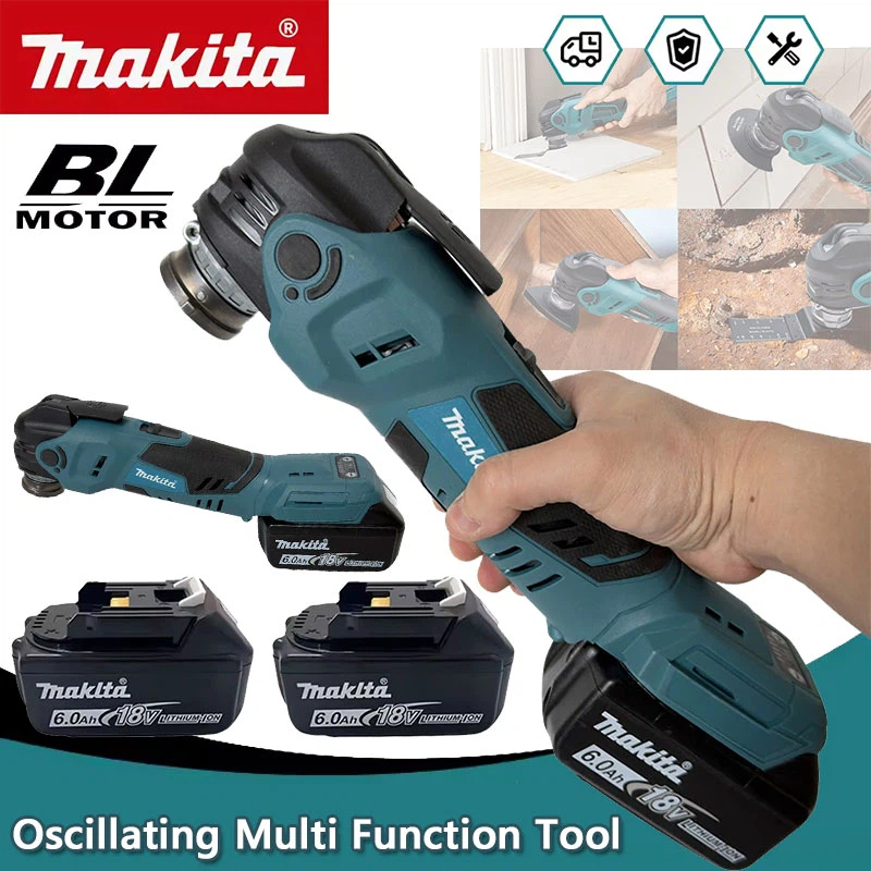 Woodworking Electric Saw - Utensile Multifunzione Oscillante Senza Spazzole Makita,