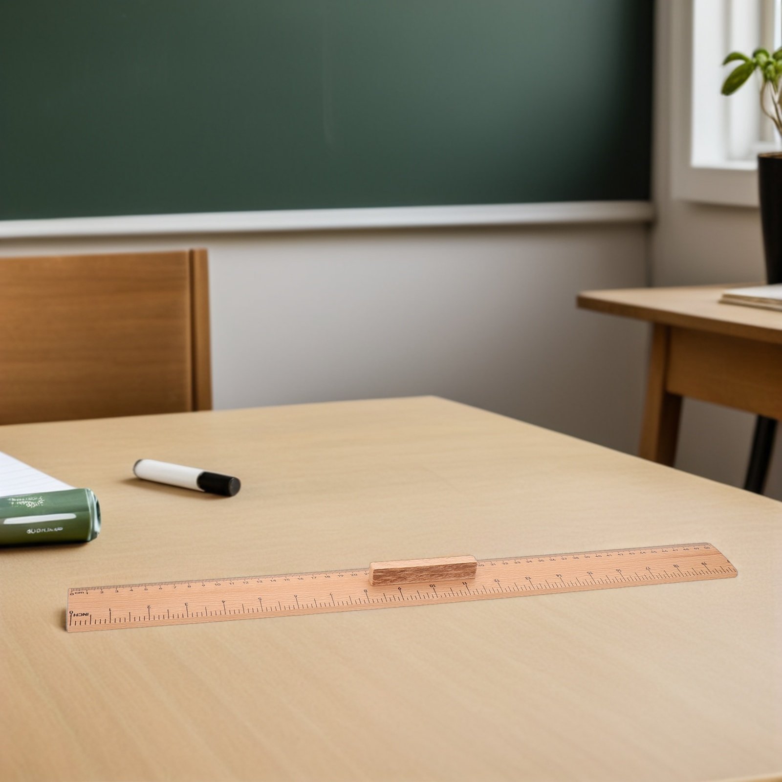 Woodworking Teacher - 2 Pezzi Righello di Misurazione in