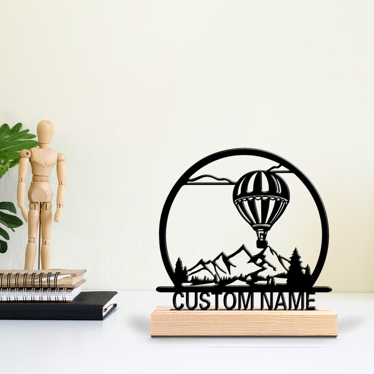 Woodworking Hobbies - 1 pz. Statuetta in latta personalizzabile