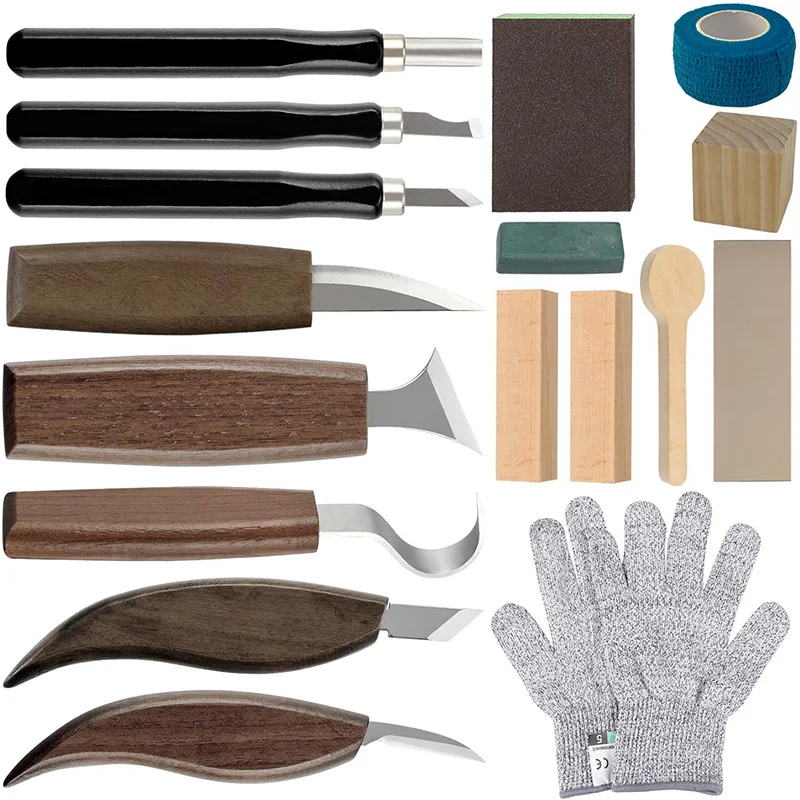 Woodworking Kits For Adults - Kit per intaglio del legno, 17