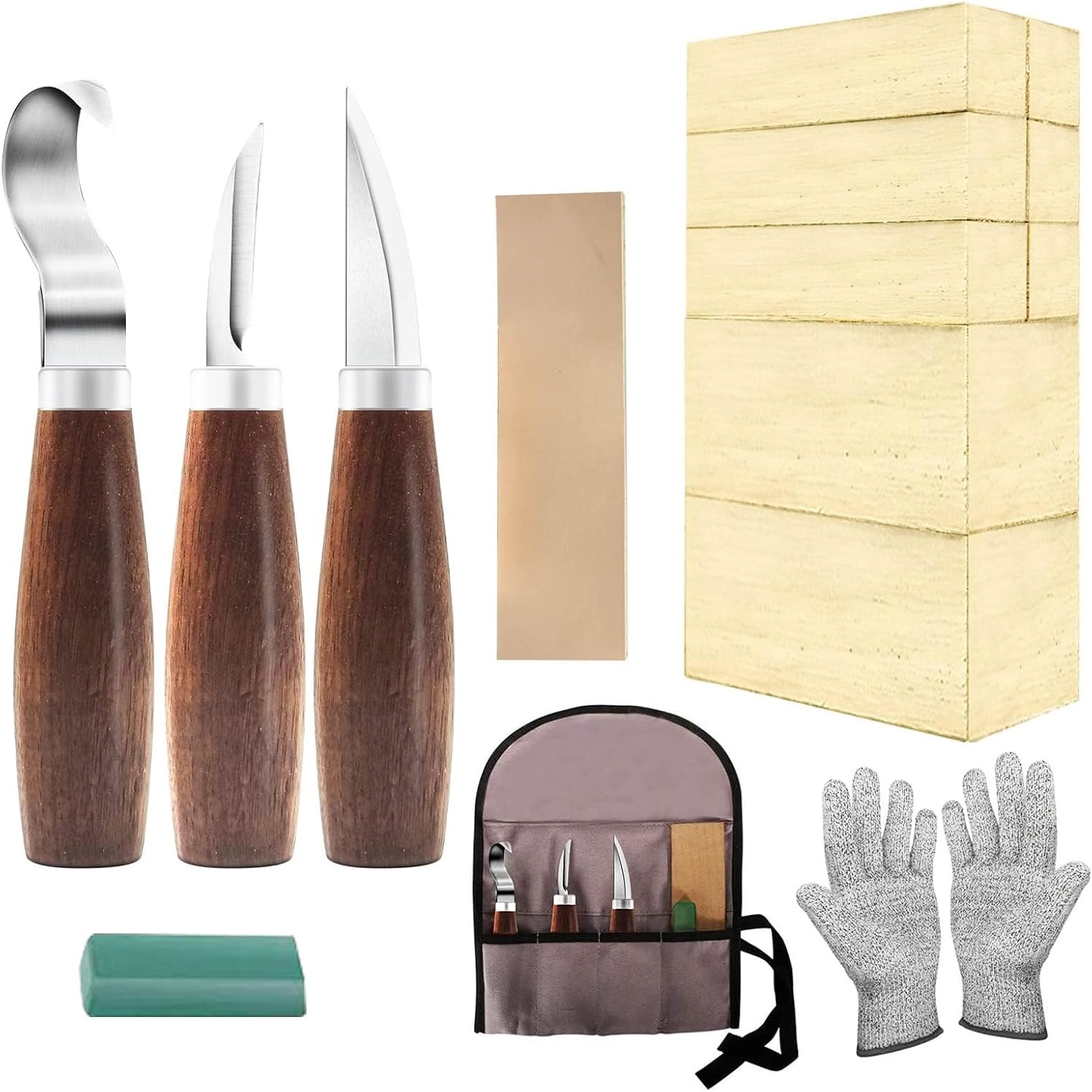 Woodworking Kits For Adults - Kit per principianti per intaglio del