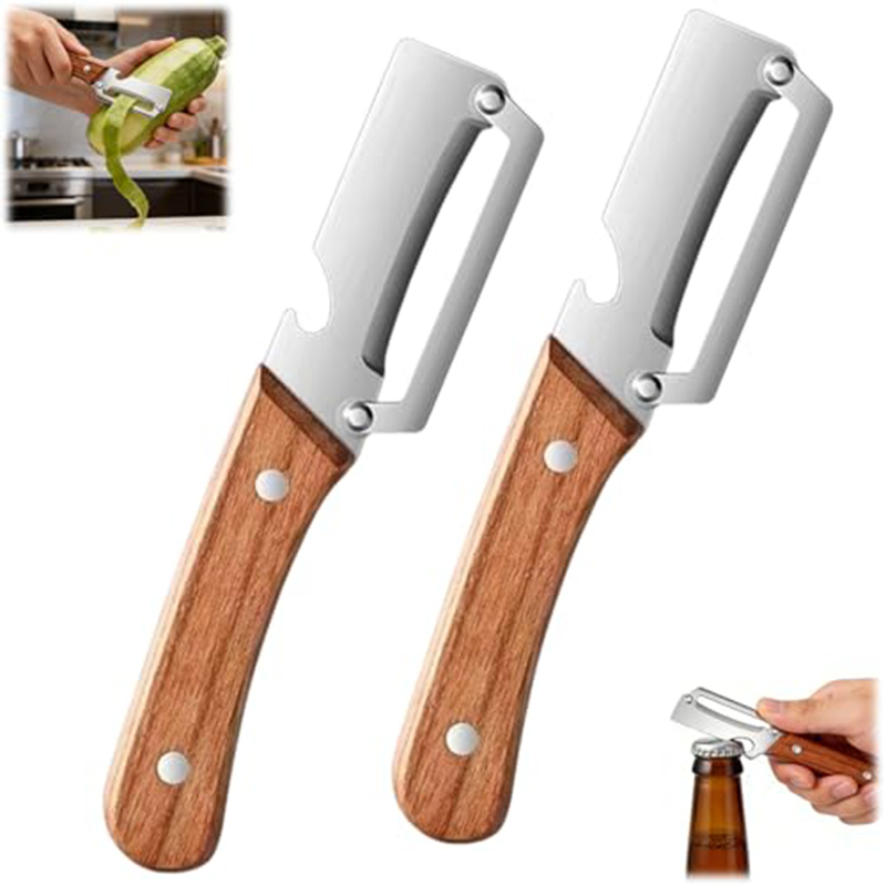 Woodworking Hobbies - Pelapatate da Cucina in Acciaio Inossidabile
