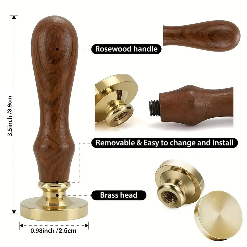 Set di timbri con sigillo di c - Woodworking Logo recensione e prezzo