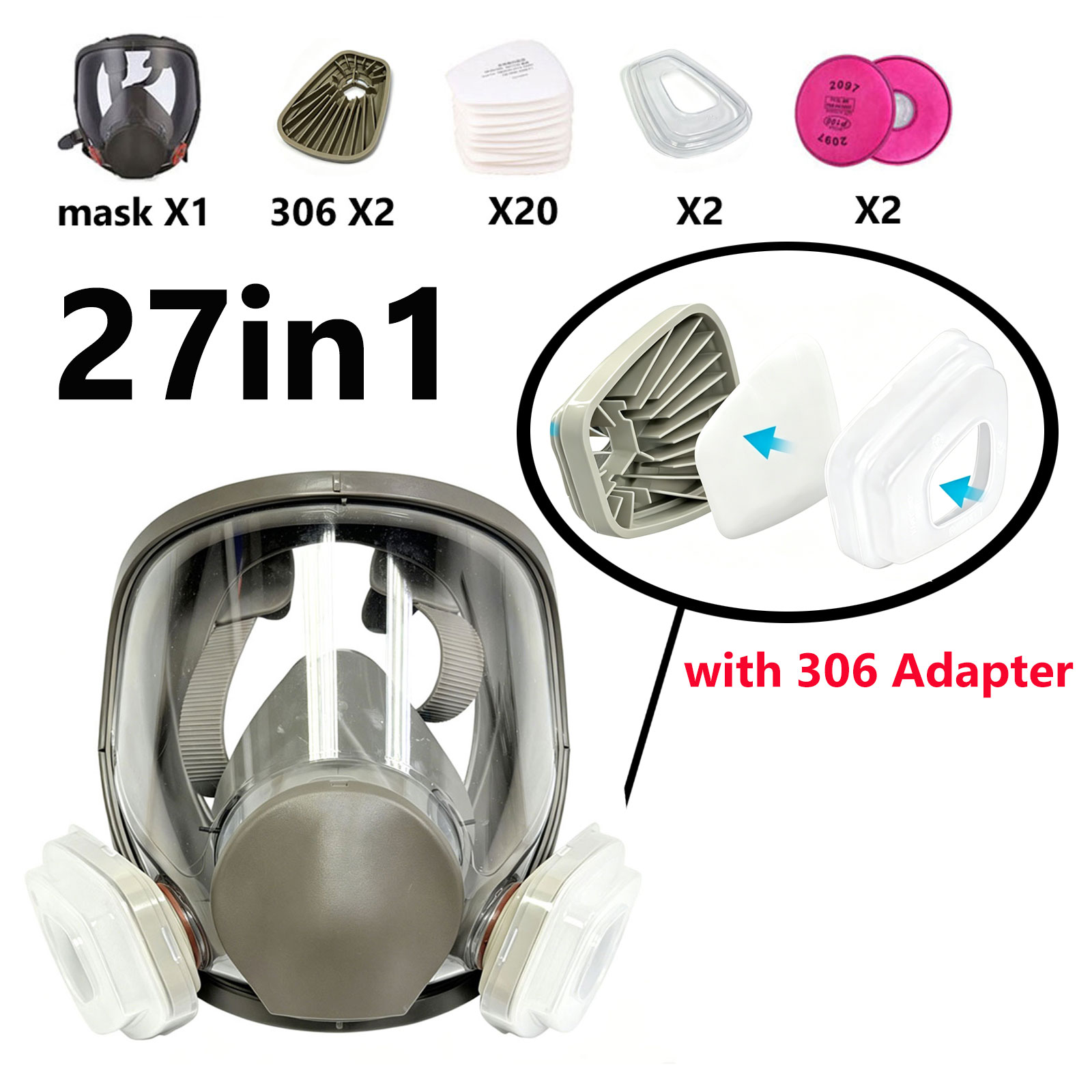 Respiratore a faccia intera 68 - Woodworking Respirator recensione e prezzo