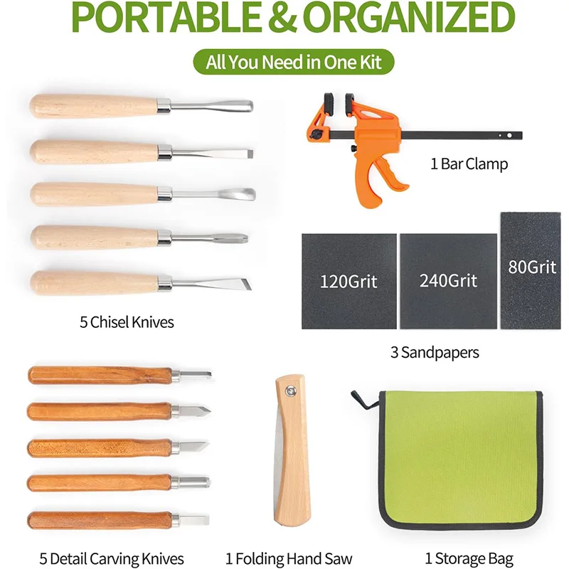 Kit per intaglio del legno, se - Woodworking Kits For Adults recensione e prezzo