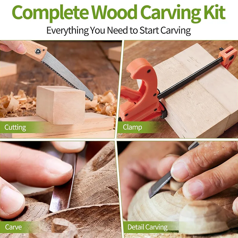 Kit per intaglio del legno, se - Woodworking Kits For Adults recensione e prezzo