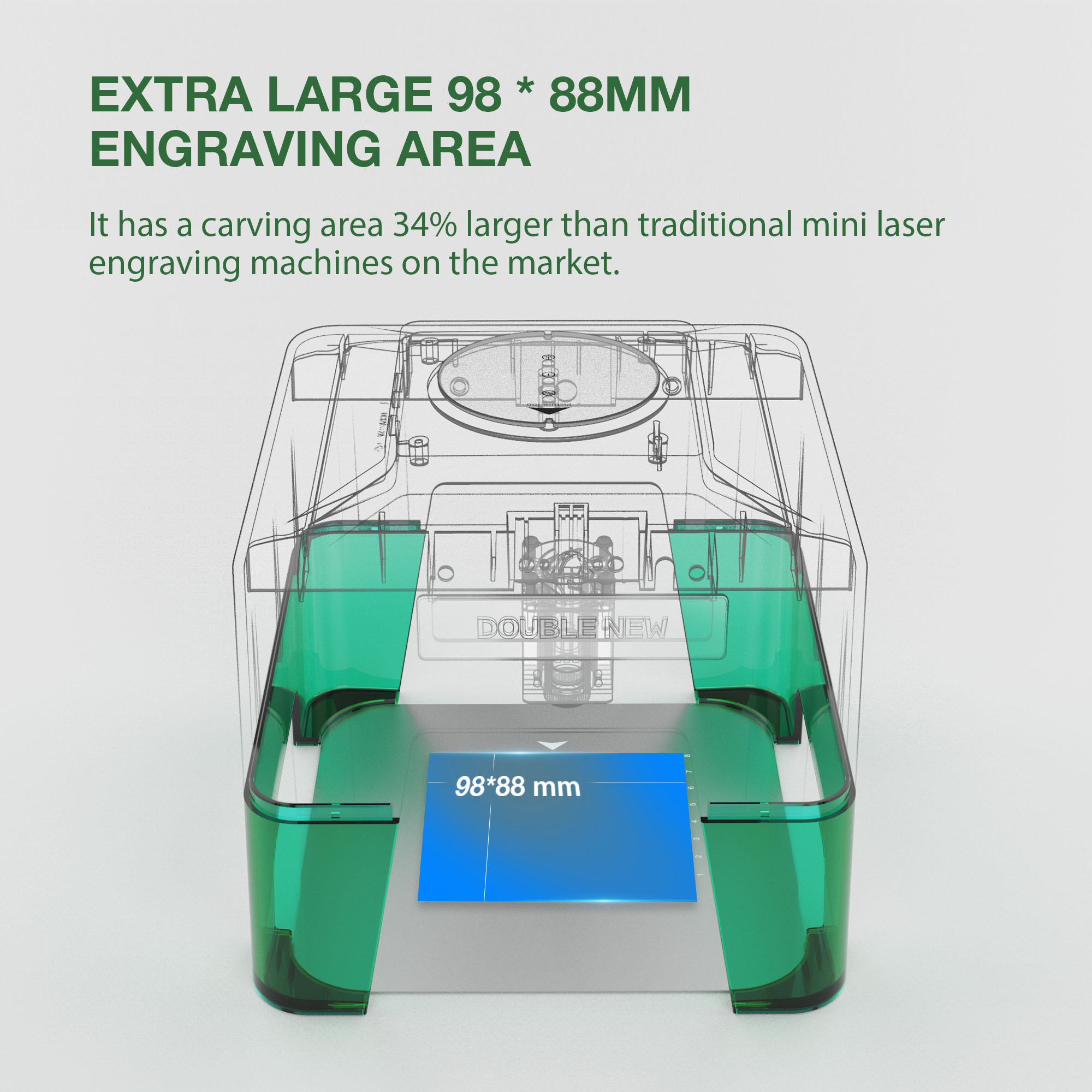 Mini Incisore Laser 3W Portati - Woodworking Logo recensione e prezzo