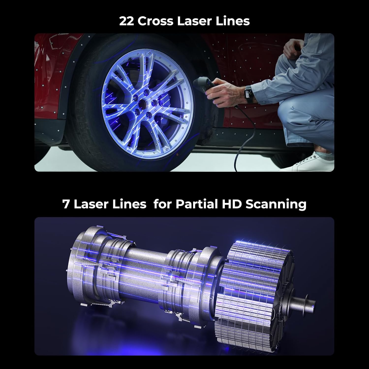 Creality 3D CR-Scan Raptor Pro - Woodworking Blueprint recensione e prezzo