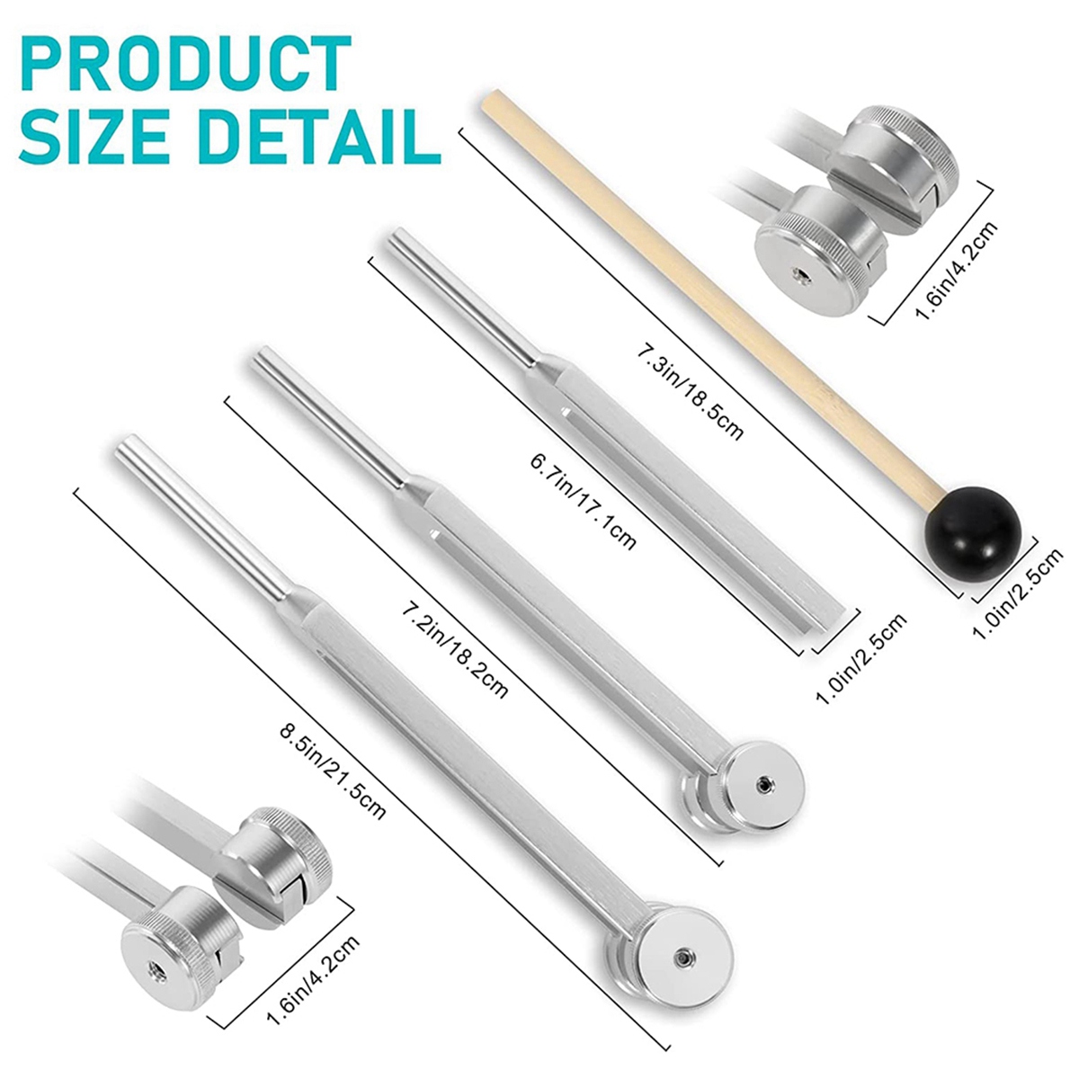 Set di 4 diapason (128Hz, 256H - Woodworking Hammer recensione e prezzo