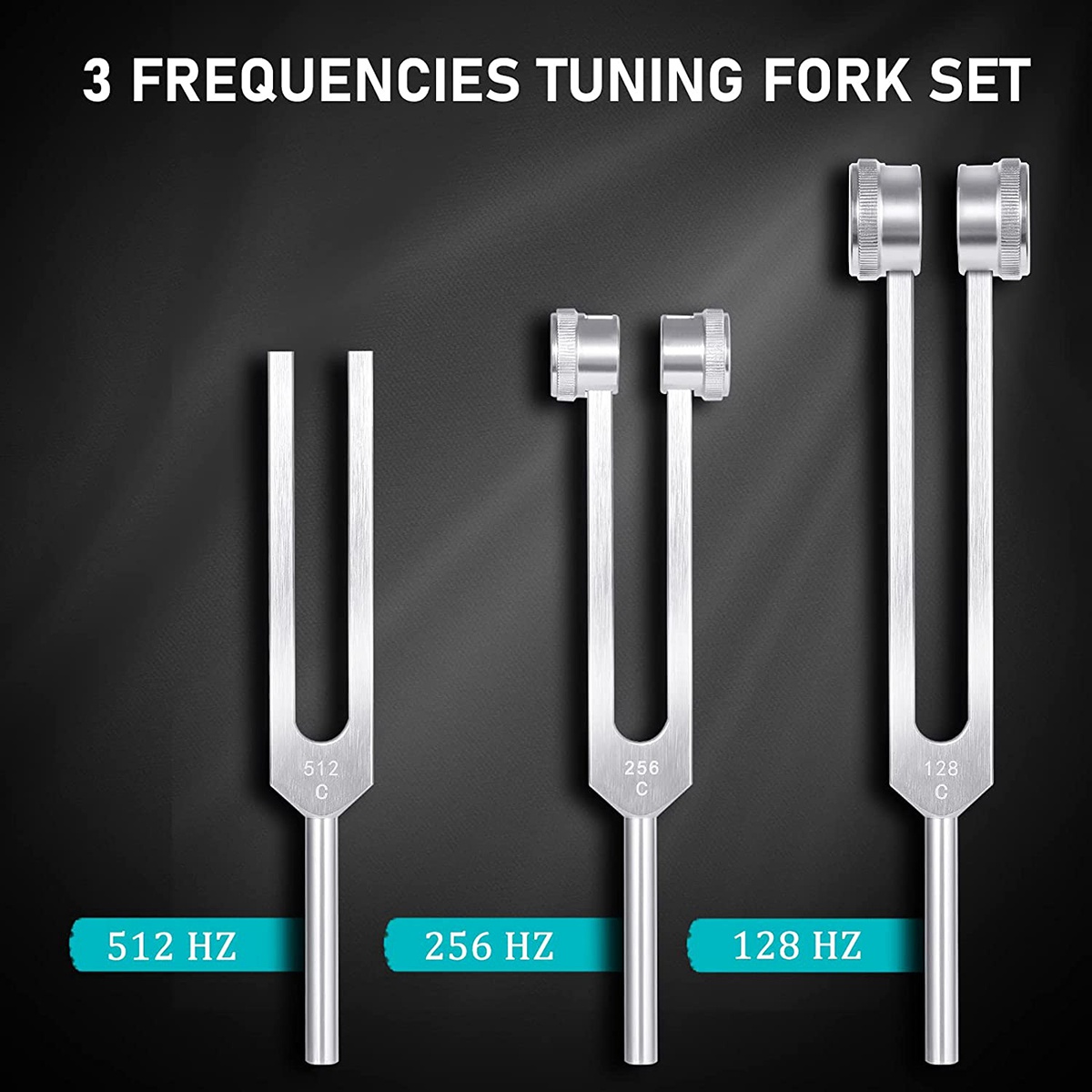 Set di 4 diapason (128Hz, 256H - Woodworking Hammer recensione e prezzo
