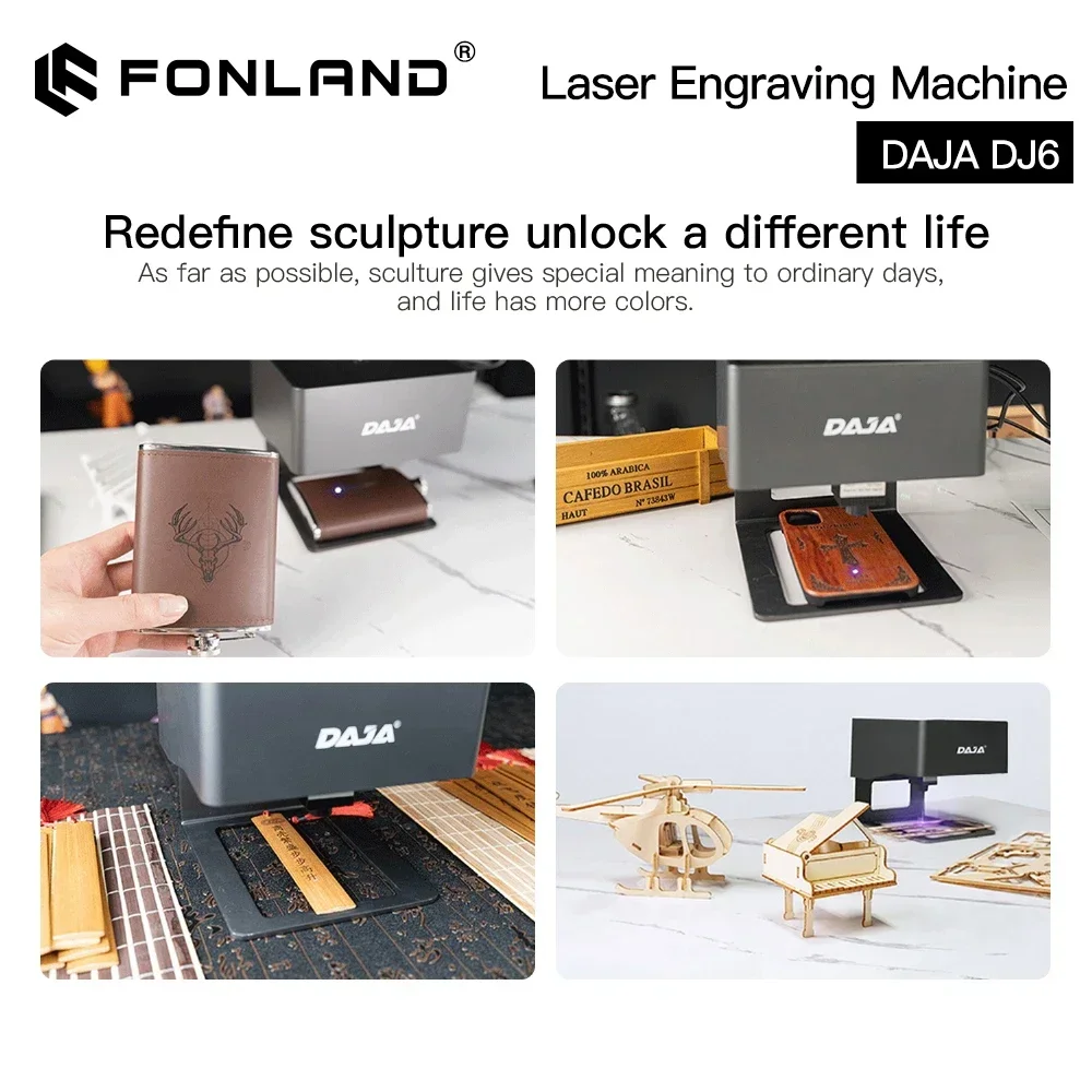 DAJA incisore Laser CNC fai da - Woodworking Logo recensione e prezzo