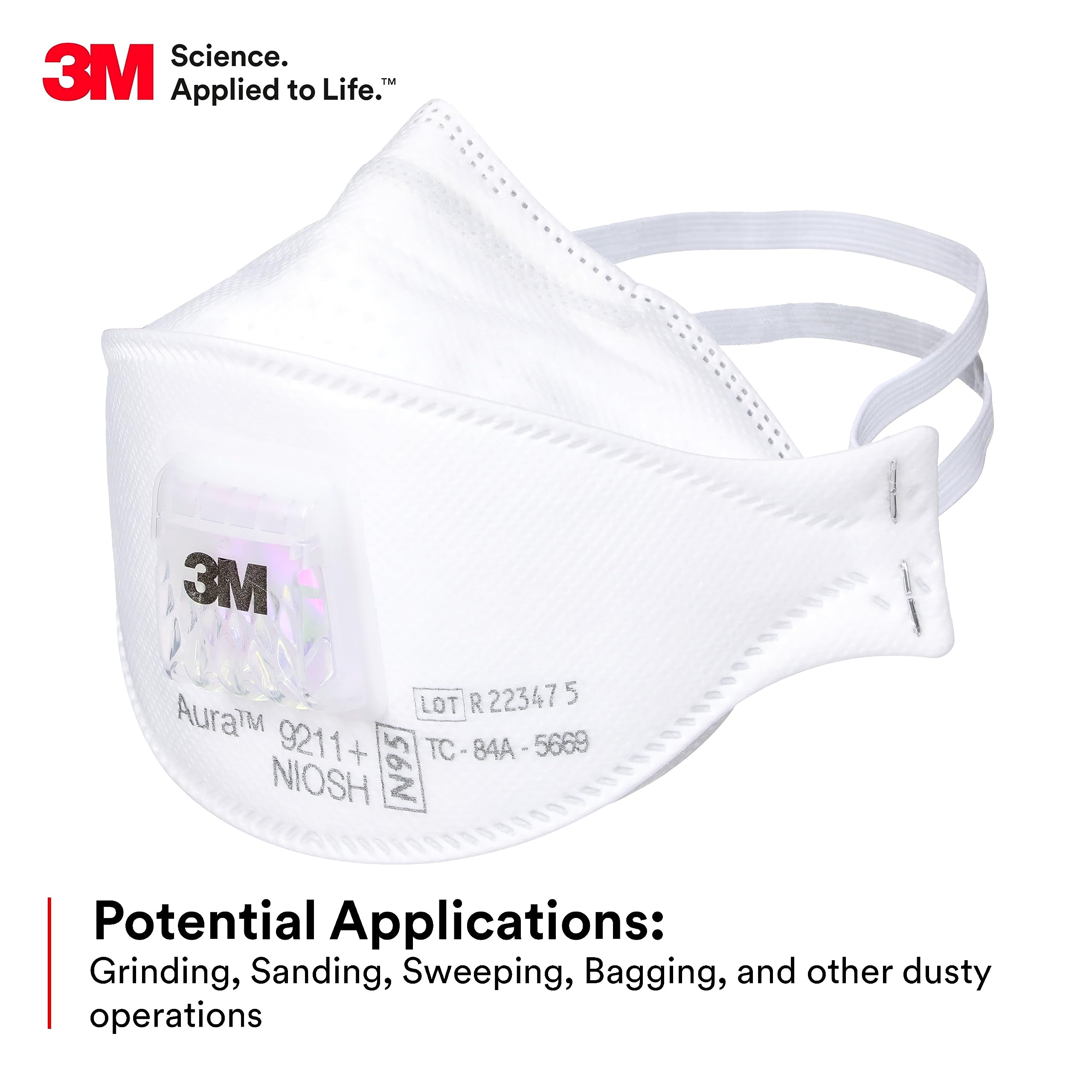 3M Aura 9211+ Respiratore per  - Woodworking Respirator recensione e prezzo