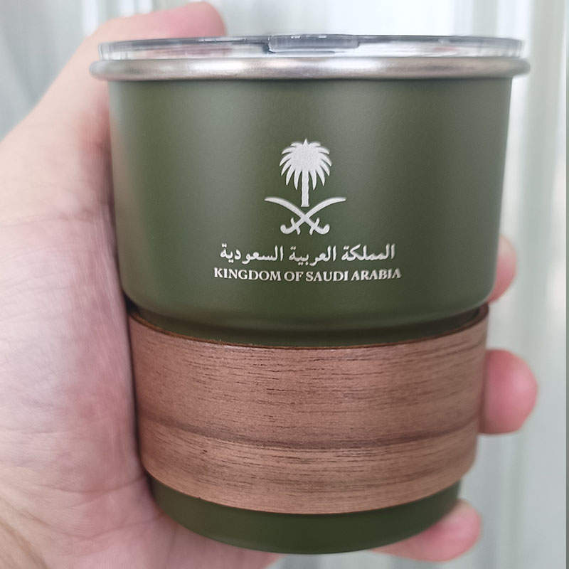 Tazza in Acciaio Inox con Embl - Woodworking Logos recensione e prezzo