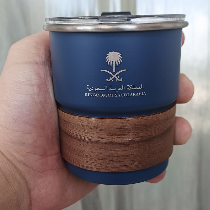 Tazza in Acciaio Inox con Embl - Woodworking Logos recensione e prezzo