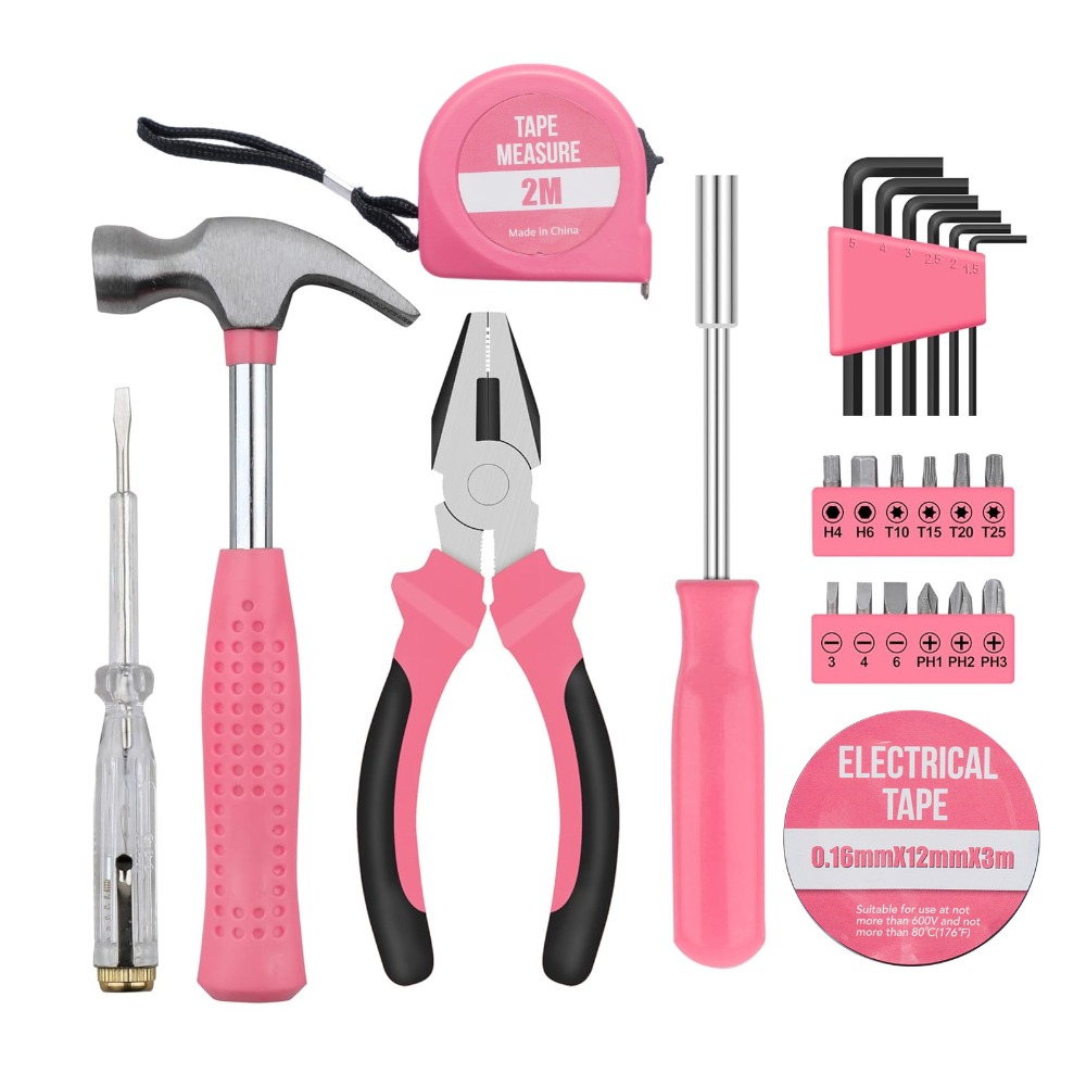 Kit di Attrezzi Portatili Rosa - Woodworking Hammer recensione e prezzo